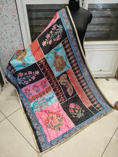 Foulard femme fait main - fait,