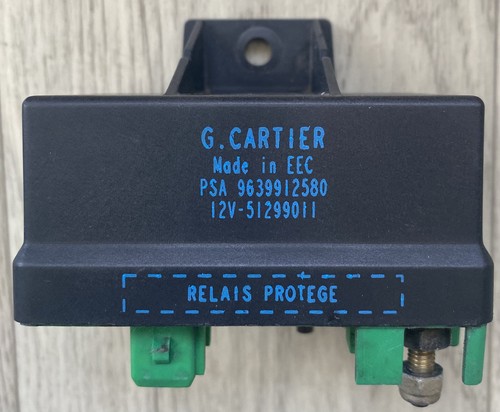Boitier prechauffage cartier - boitier, g.cartier