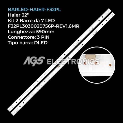 Kit barres led - 2, tv