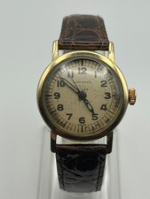 Rare - Longines - Or jaune 14k - Calibre 10L - Military Style