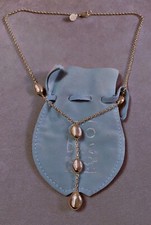 Clio Blue Collier Argent Cadeau Noël