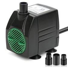 Pompe Eau Submersible 350L/H 7W Pompe Aquarium Ajustable Ultra-Silencieux ave...