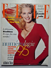 Magazine mode fashion ELLE French #2556 26 décembre 1994 Estelle Lefebure