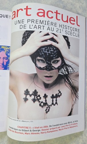 Bjork magazine art actuel - bjork,