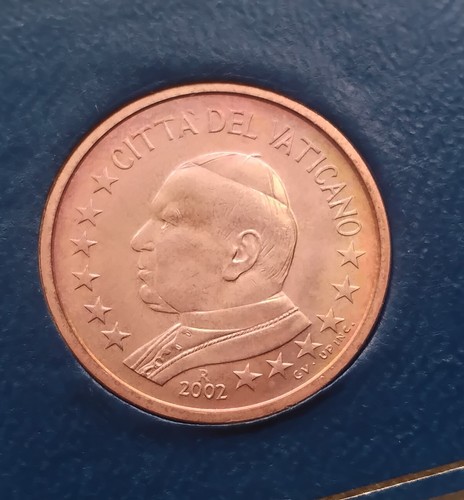 Vatican 2002 centimes bu - vatican,