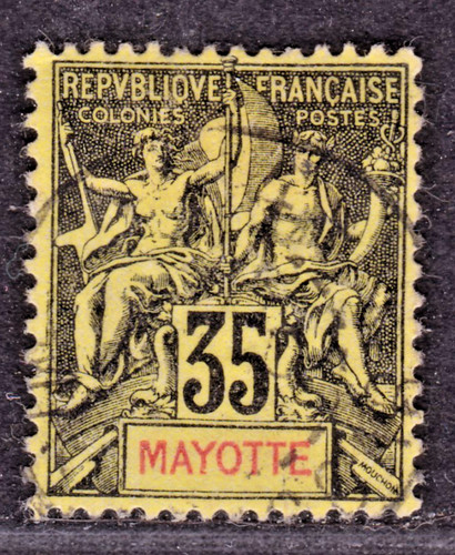 Timbre 1900 colonies fr - timbre, 1900-07