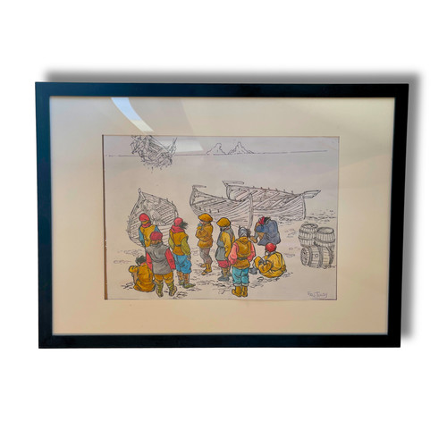 Dessin original livre - dessin, de