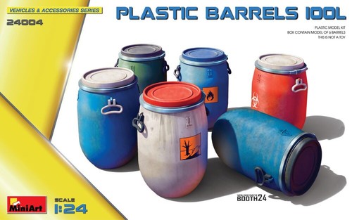 Miniart fûts plastique - fûts, en