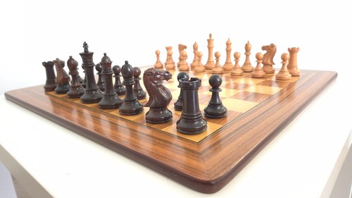 Staunton maple rosewood - , chess