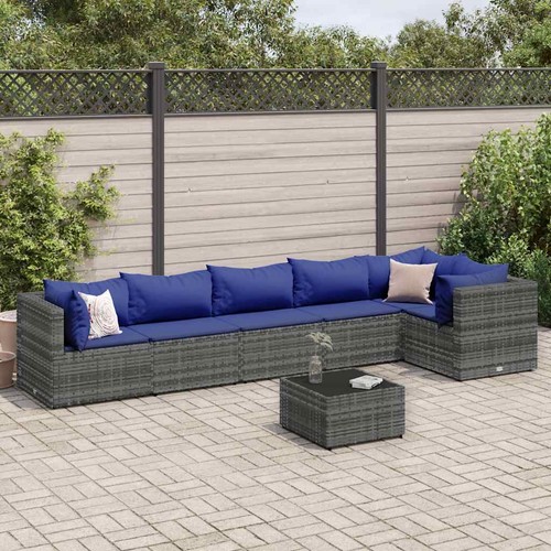 Salon jardin avec coussins - salon,