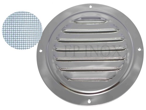Grille inox ronde avec - inox,