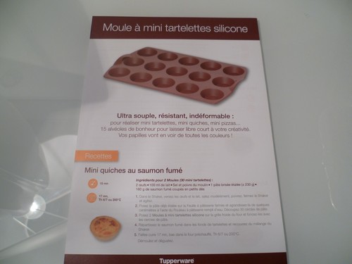 Tupperware neuve fiche - fiche, des