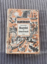 Livre Bambi Le Chevreuil