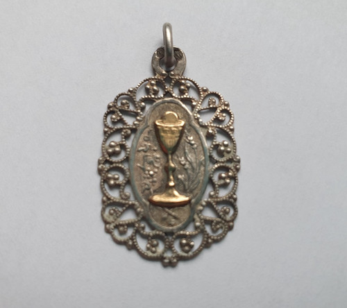 Croix pendentif médaille - , en