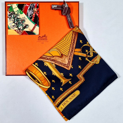 Rare vintage hermes silk - rare,