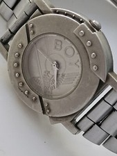 Montre Boy London Vintage  Desingne Acier Rare 1990 Modèle 115-W Japon 