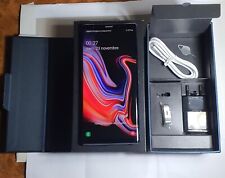 Samsung Galaxy Note9-128 Go-Bleu Cobalt (Double SIM) Débloqué Toutes Opérateurs 