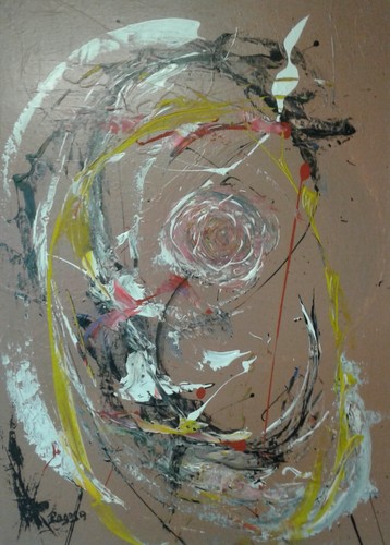Tableau contemporain toile - tableau,