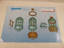sympa notice de montage 3032   Playmobil ( plan , perroquet   ) 1