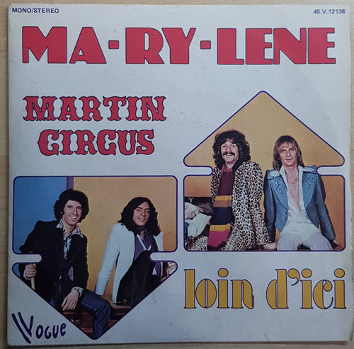 Martin circus vinyle - circus, 45