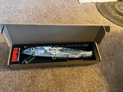 Rapala giant lure busch light - lure,