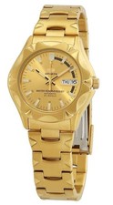 Seiko 5 Sports Gold Tone Gold