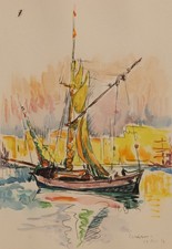 Paul SIGNAC : Le Césaris, LITHOGRAPHIE, 1950