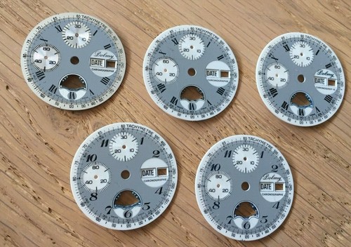 5pc watch dial - eta, valjoux