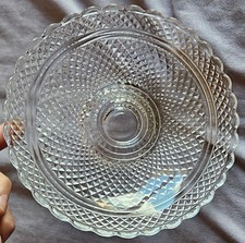 BACCARAT Coupe à fruits centre de table en cristal moulé Diamants biseaux