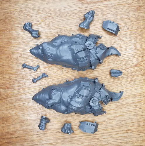 Ork kill rig squiggoth - kill, bits