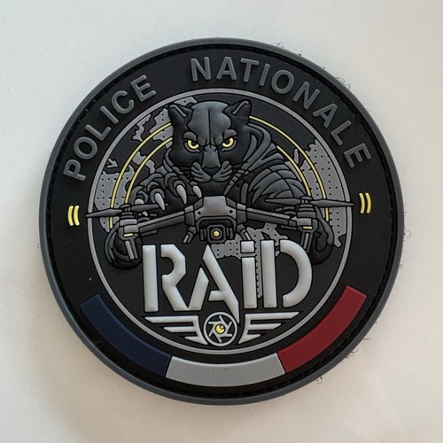 Police nationale raid drone - police,