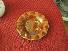 Vintage Cendrier Loterie Nationale marron saint Clement