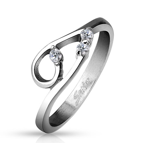Bague anneau femme - anneau, acier