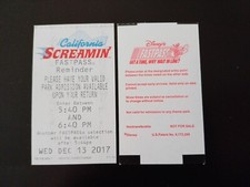 FASTPASS Disney Disneyland USA