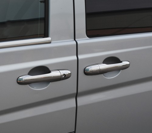 Chrome porte poignée - chrome,