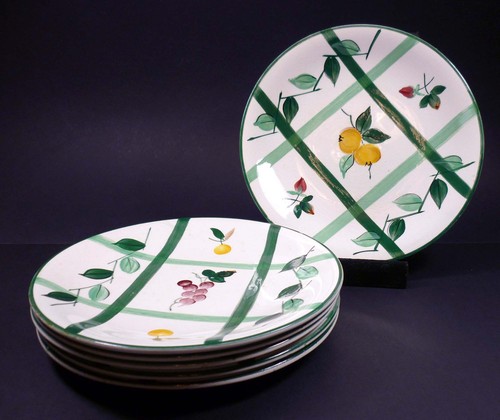 Assiettes dessert vintage - à,