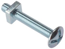 M6 X 50mm Plaqué Zinc Toiture