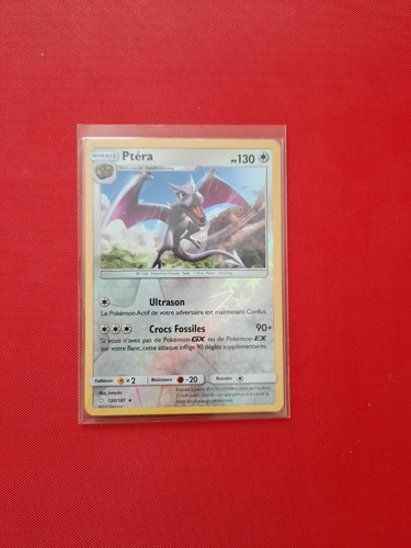 Carte pokémon ptéra reverse - carte,