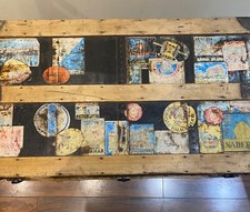 louis vuitton malle originale vintage années 1857 en parfait état