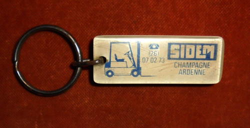 Porte clés type - type, clark