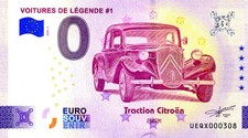 03 SAINT-GERAND-LE-PUY Traction Citroën, 2025, Billet Euro Souvenir