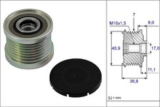 Roue libre d'alternateur INA