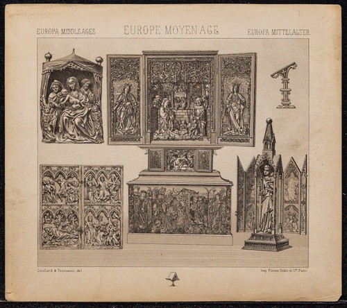 1890 tabernacles diptyques - -, tabernacles,