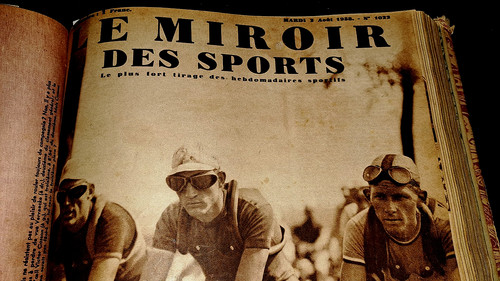 Reliure miroir des - miroir, sports