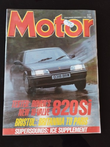 Motor magazine 1986 - motor,