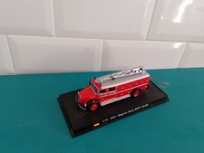 Camions pompiers monde delprado 1:72 1954 magirus deutz RKW7 S6500