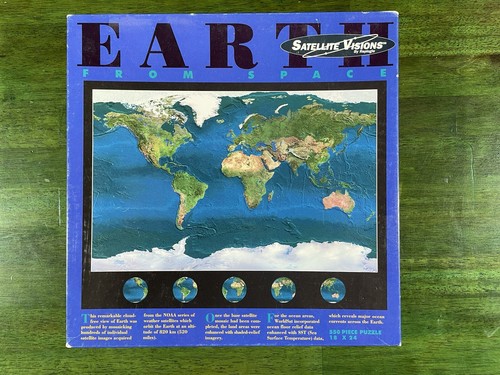 Earth satellite visions - earth,