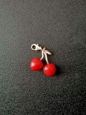 Ancienne Pendentif Cerises En