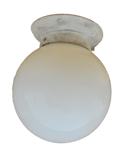 Ancien plafonnier globe - ancien,