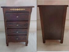 CHIFFONNIER COMMODE HAUTE BOITE A BIJOUX  MOBILIER POUPEE